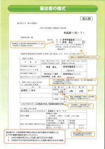 水源地域保全条例についてのチラシ2枚目
