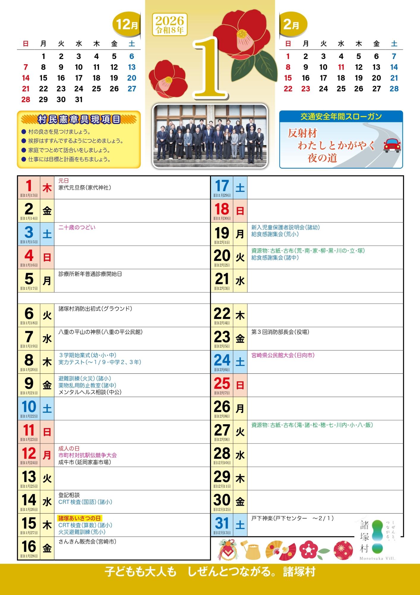 １月